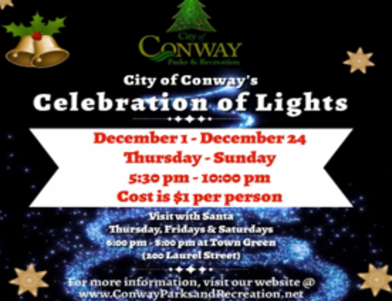 City of Conway's Celebration of Lights