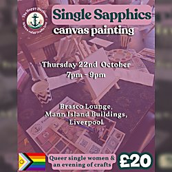 Queer Single Women Canvas Painting