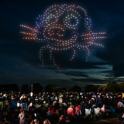 Space Safari Drone Light Show