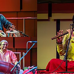 Flute J.A. Jayant with R N Prakash and Kousic Sen
