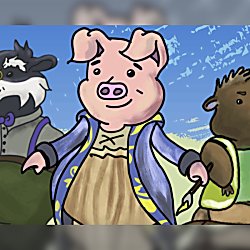 Pat the Painting Pig