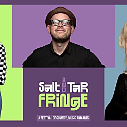 Clinton Baptiste, Maisie Adam and Dan Nightingale