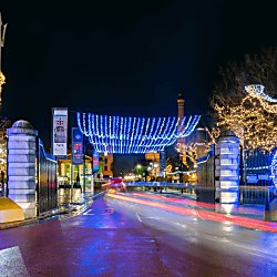 Royal Albert Dock Light Trail