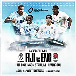 Fiji vs England - Nations Championship 2026