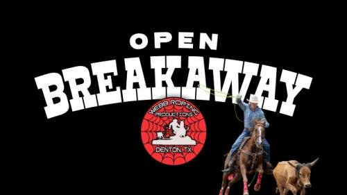 Open Breakaway Roping