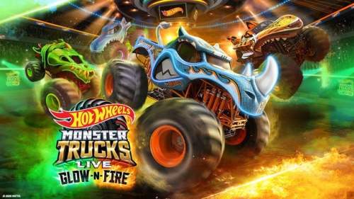 Hot Wheels Monster Trucks Live Glow-N-Fire