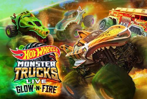 Hot Wheels Monster Trucks Live Glow-N-Fire