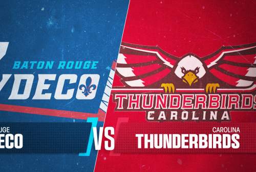 Baton Rouge Zydeco v Carolina Thunderbirds