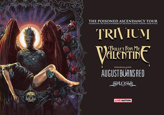 Trivium + Bullet For My Valentine : The Poisoned Ascendancy Tour 2025