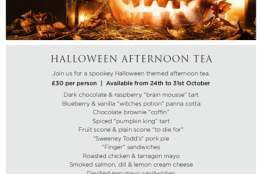 Halloween Afternoon Tea