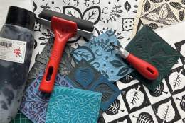Linocut Printing: Composition in the round