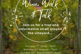 Vineyard Wine, Walk & Talk at Blabers Hall Wine Estate