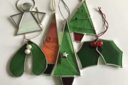 Stained Glass Christmas Decorations