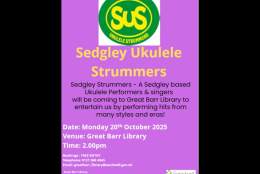 Sedgley Ukulele Strummers at Great Barr Library