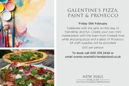 Galentine's Pizza, Paint & Prosecco