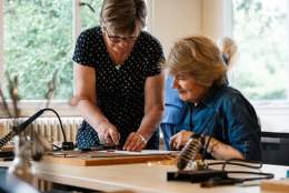 Stained Glass Flowers