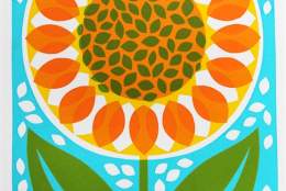Screen-printing with Hand-cut Stencils