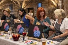 Pimm's & Paint at Tales of Tea