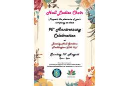 Hull Ladies Choir 90th Anniversary Concert