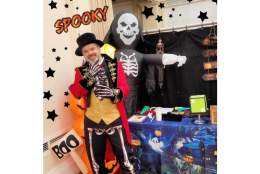 Halloween Spooky Magic Show and Face Painting