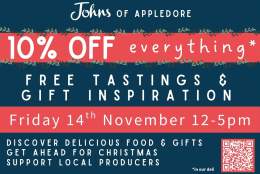 Johns Early Bird 10% off Festive Shopping Event