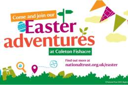 Easter egg hunt at Coleton Fishacre