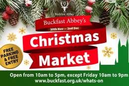 Christmas Market at Buckfast Abbey