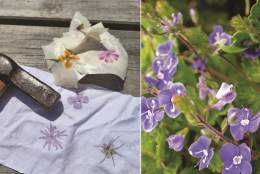 Flower printing workshop