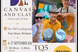 Canvas and Clay Collective Pop up Gallery