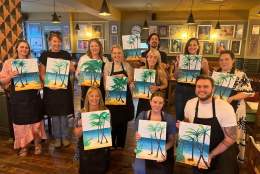 Painting party at BrewDog Plymouth with The Paint Club