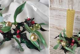 Christmas flower resin & candle workshop