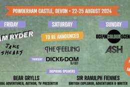 Gone Wild Festival with Bear Grylls at Powderham Castle