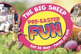 Pre-Easter fun at The BIG Sheep