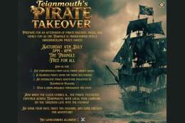 Teignmouth's Pirate Takeover