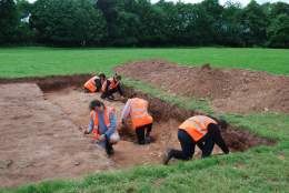 Exeter University Archaeological Dig at Killerton
