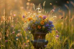 Fun Flower Workshop - Late Spring Wild Meadow Urn