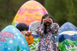 Giant Easter Egg Hunt - Crack the Egg-nigma code!