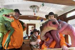 Rails & Dinosaur Scales (Dino Days at Woody Bay Station)