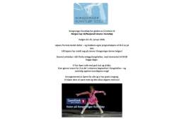 Norges Cup og Nasjonalt stevne i Kunstløp