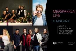 Mjøsparken Live 6. juni: Astrid S, Dumdum Boys, Postgirobygget & Gaute Ormåsen