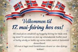 17. mai buffet på Skaslien Gjestgiveri