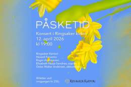 Konsert "Påsketid" i Ringsaker kirke