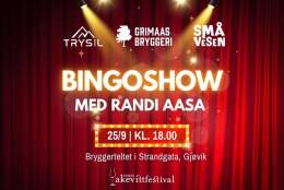 Akevittfestivalen 2026 - Bingoshow med Randi Aasa