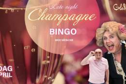 Late night Champagnebingo med Wenche
