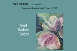 Kunstutstilling med Gerd Skogen