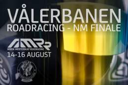 NM-Finaler Roadracing Vålerbanen
