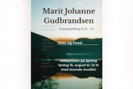 Kunstutstilling med Marit J. Gudbrandsen