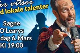 Ørjan Burøe tester vitser - Med lokale talenter Billett