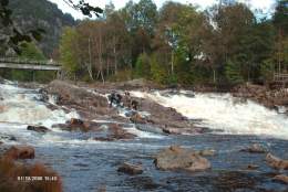 Laksefiske i Audnaelva