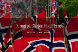 17 mai på Clarion Hotel Ernst